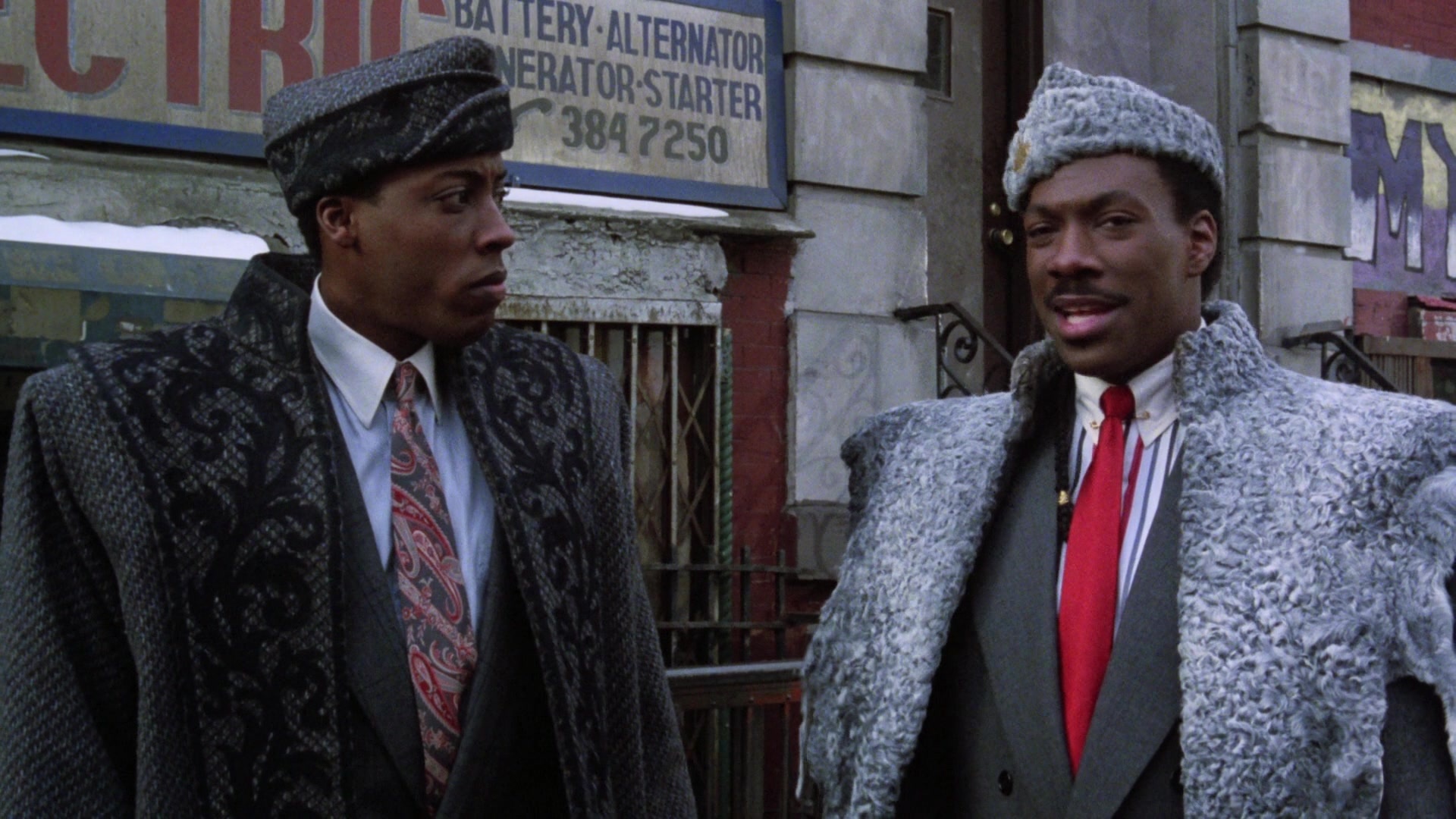 Coming to America (1988), wide, 1.78:1 — film still