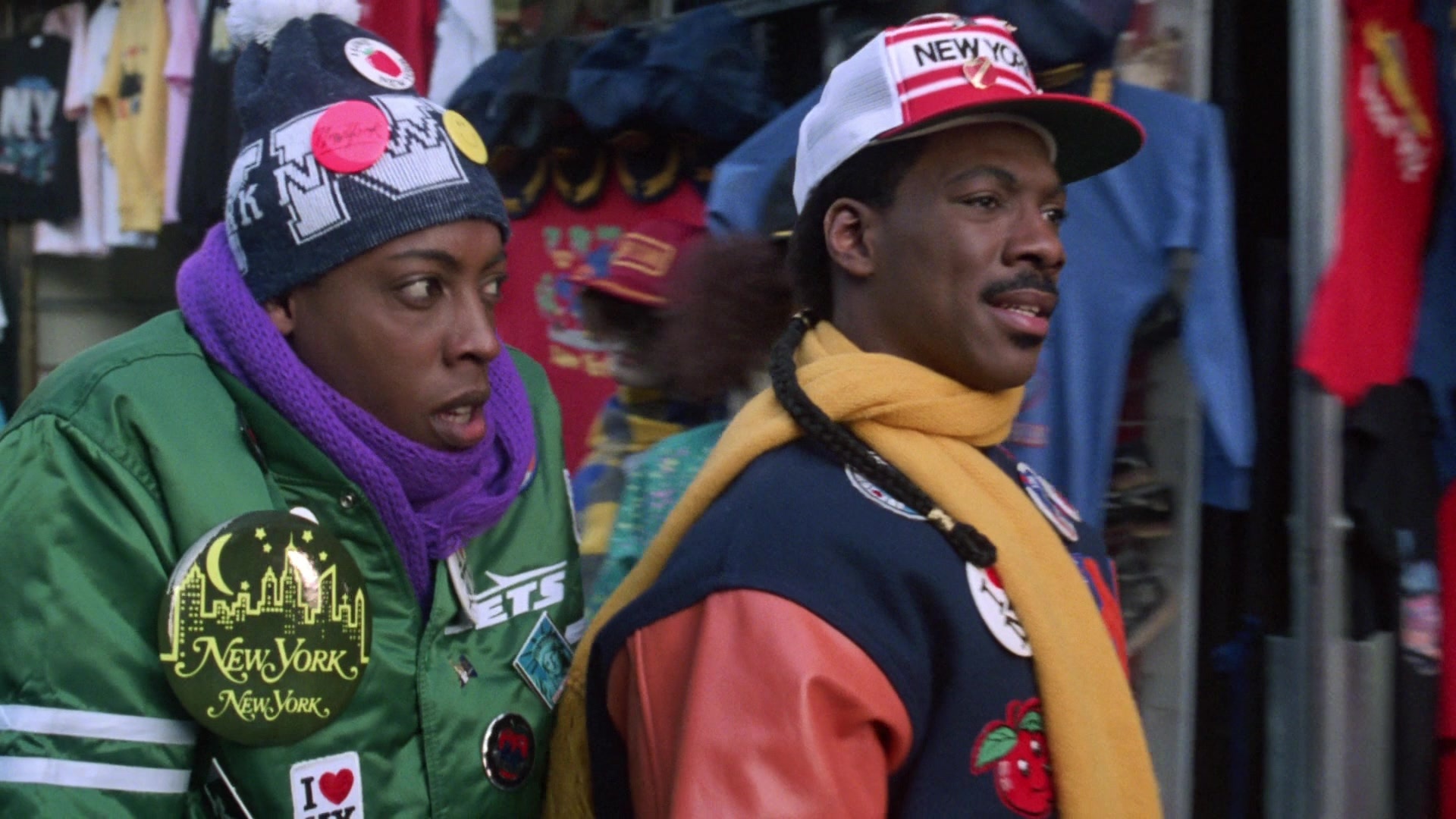 Coming to America (1988), wide, 1.78:1 — film still