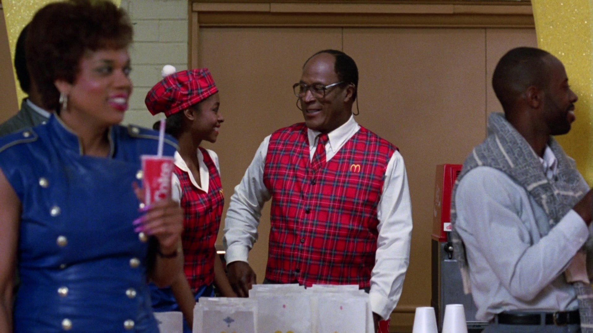 Coming to America (1988), wide, 1.78:1 — film still