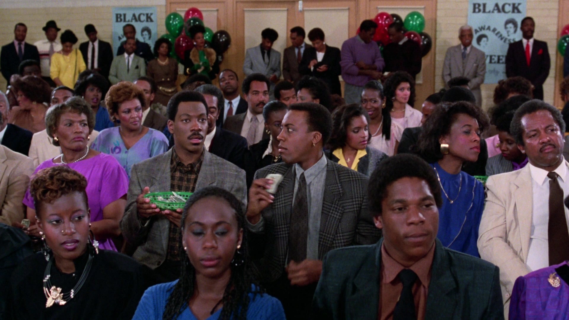 Coming to America (1988), wide, 1.78:1 — film still
