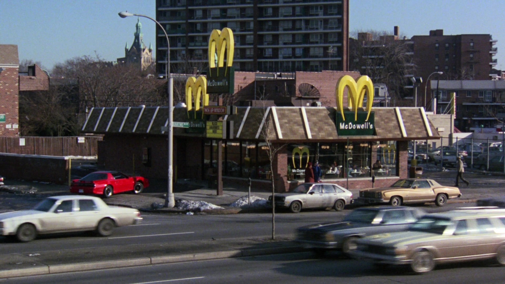 Coming to America (1988), wide, 1.78:1 — film still