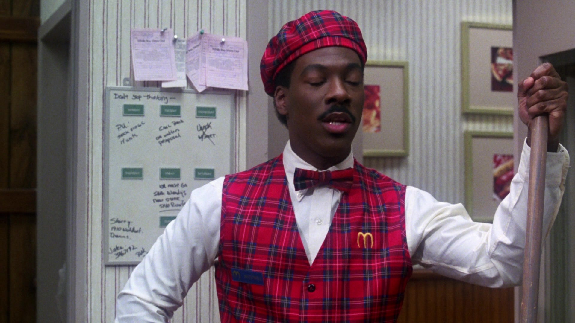 Coming to America (1988), close, 1.78:1 — film still