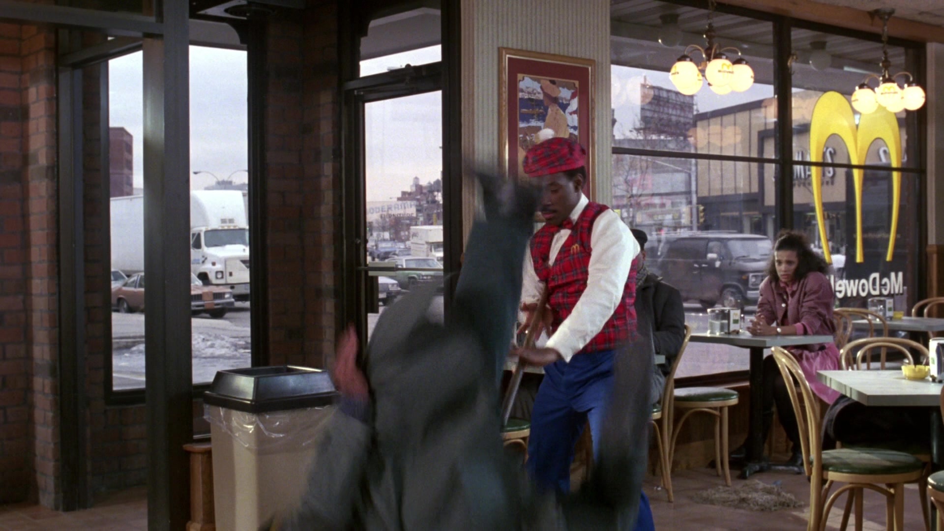 Coming to America (1988), wide, 1.78:1 — film still