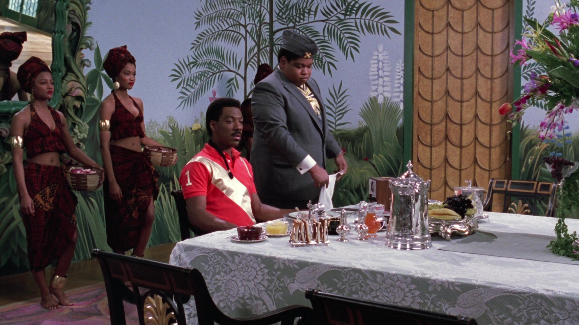 Coming to America (1988), wide, 1.78:1 — film still