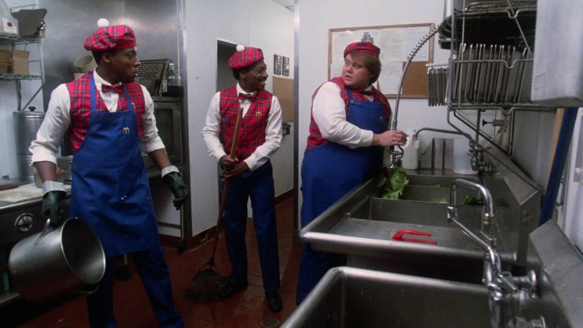 Coming to America (1988), wide, 1.78:1 — film still