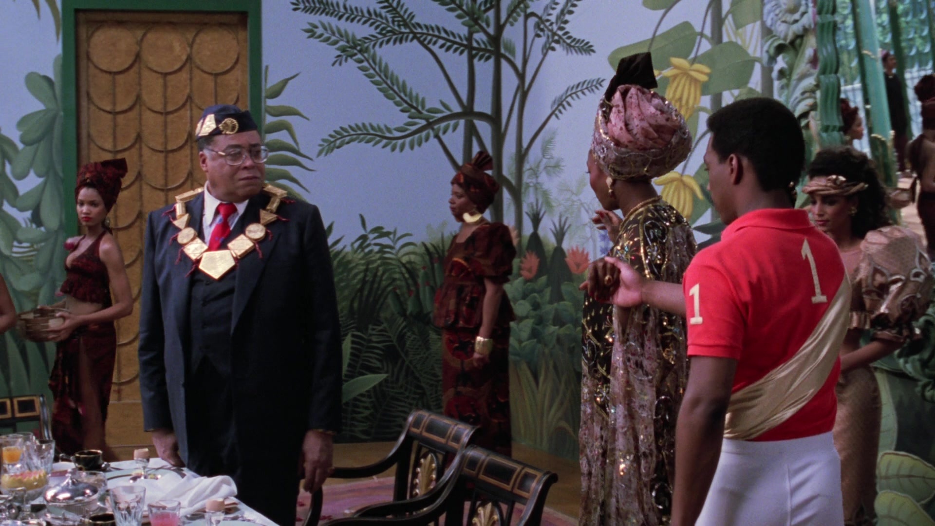 Coming to America (1988), wide, 1.78:1 — film still