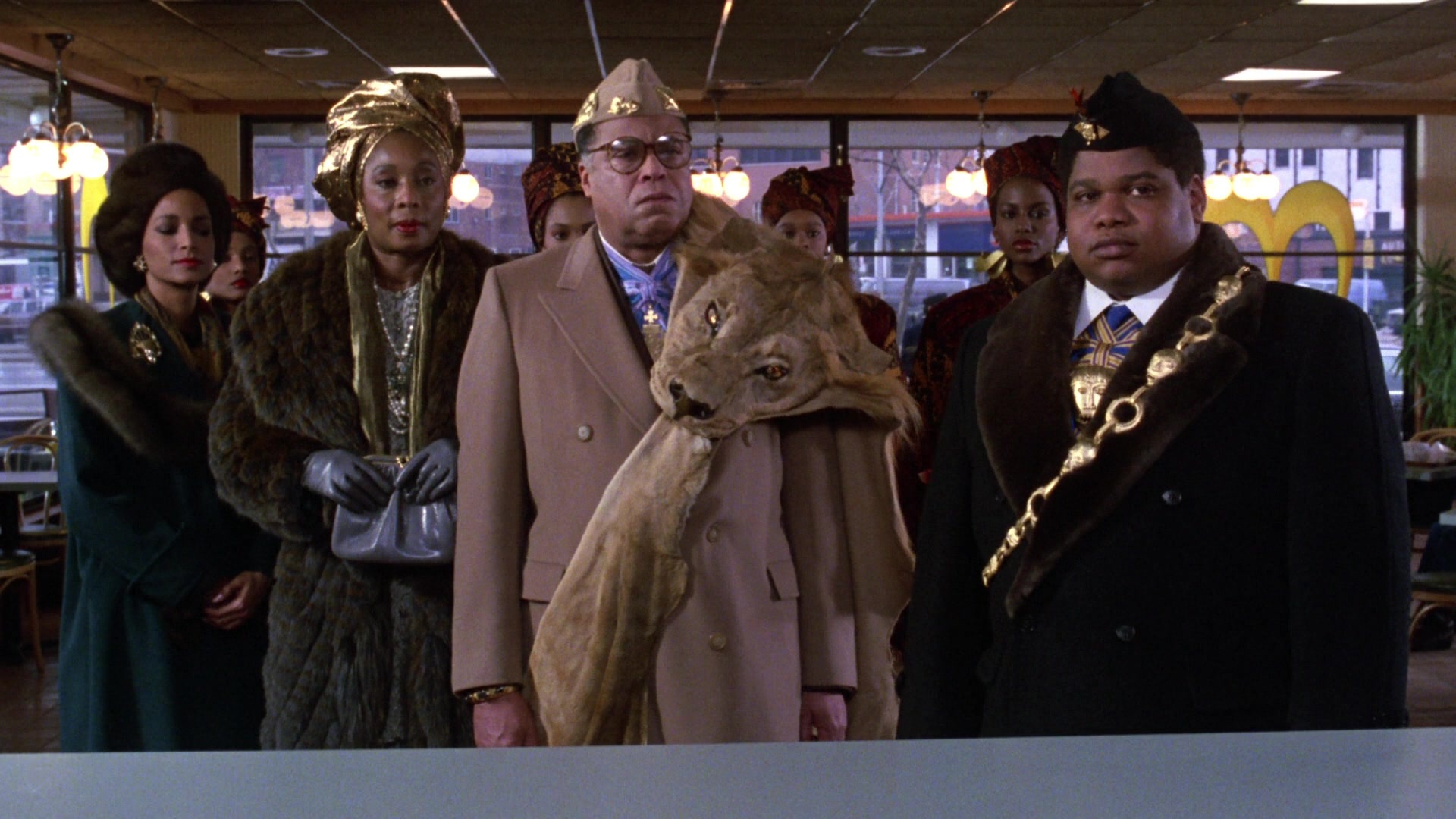 Coming to America (1988), wide, 1.78:1 — film still