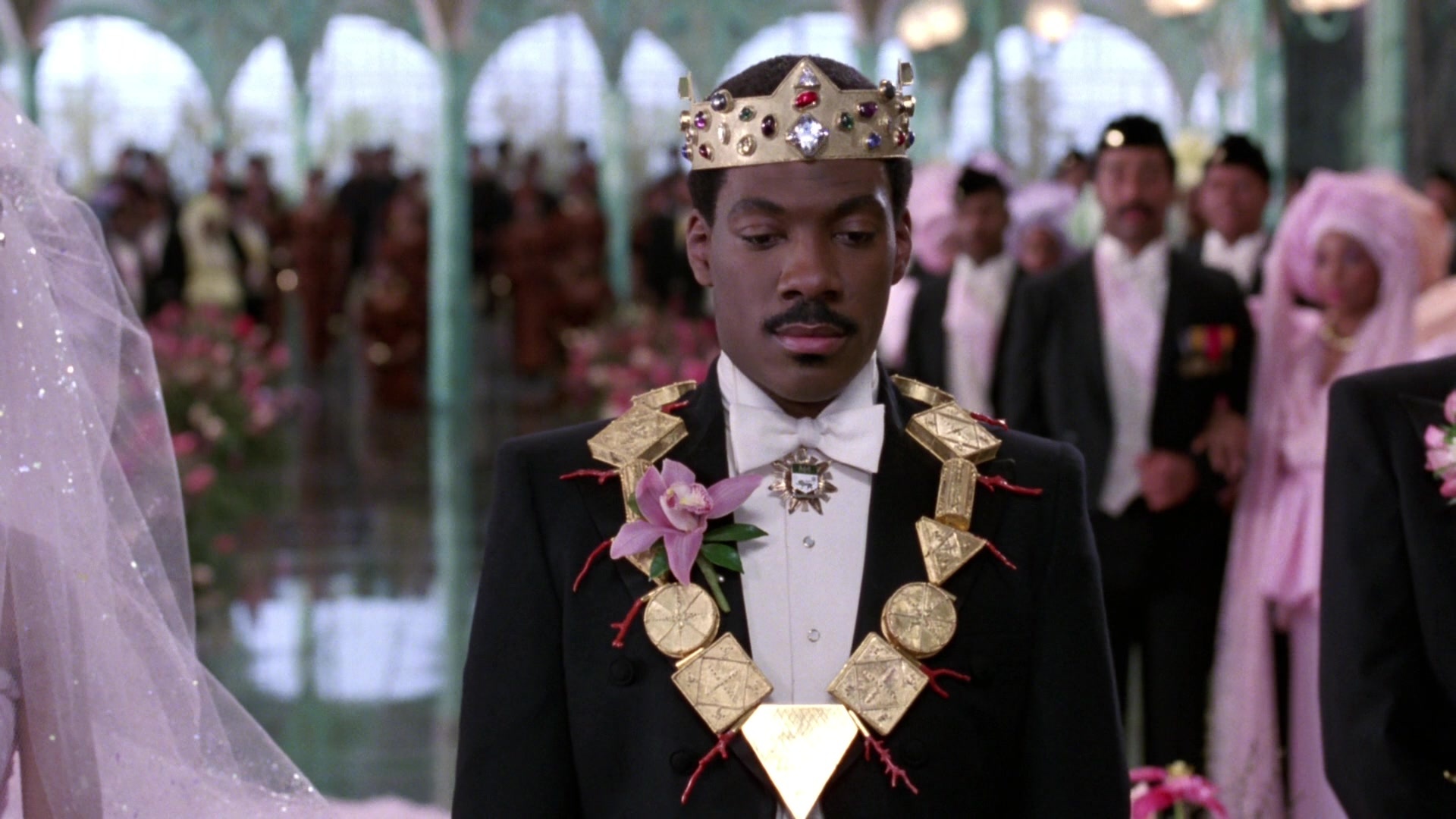 Coming to America (1988), wide, 1.78:1 — film still