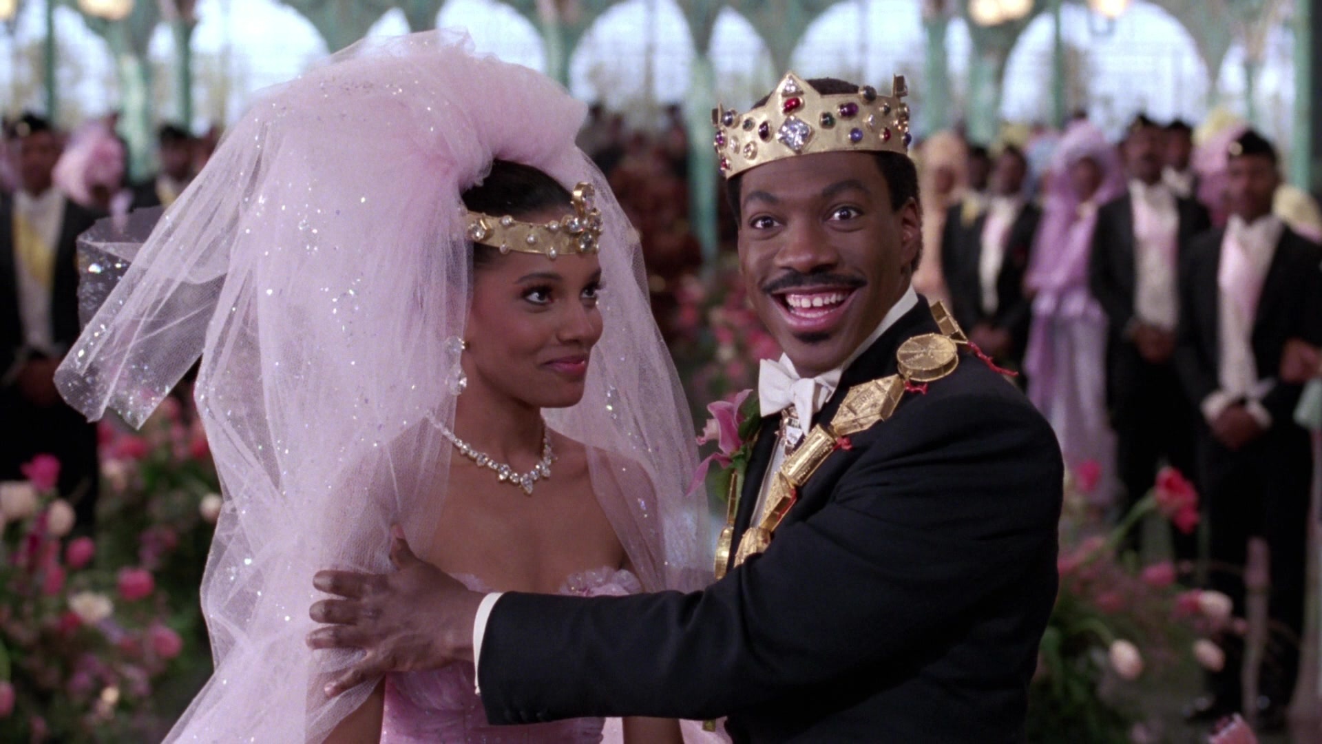 Coming to America (1988), wide, 1.78:1 — film still