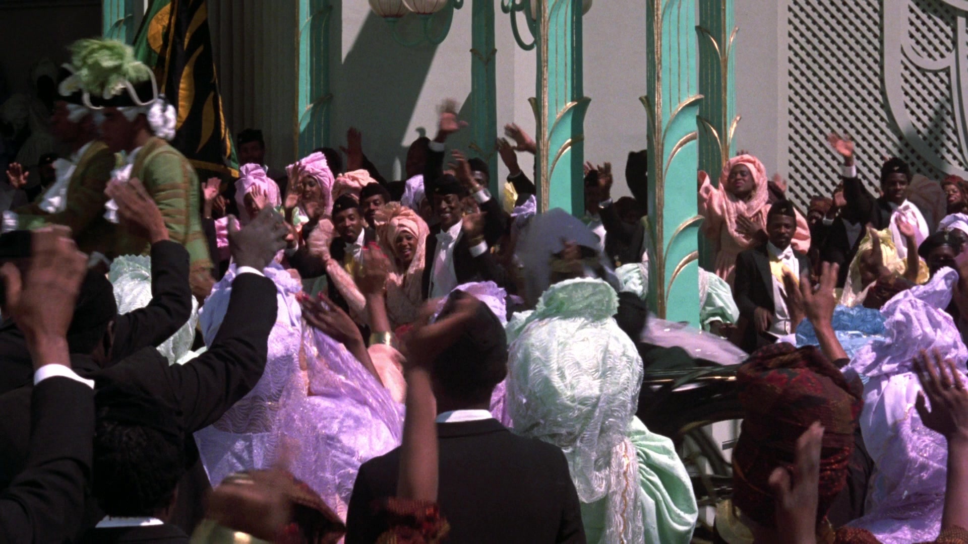 Coming to America (1988), wide, 1.78:1 — film still