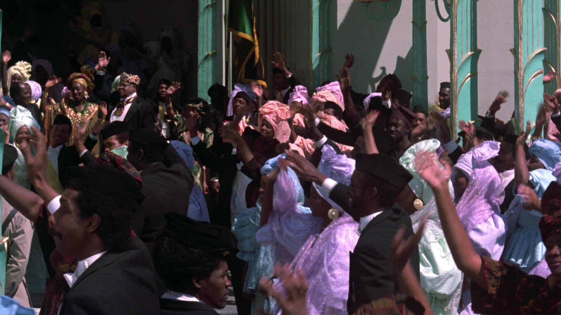 Coming to America (1988), wide, 1.78:1 — film still