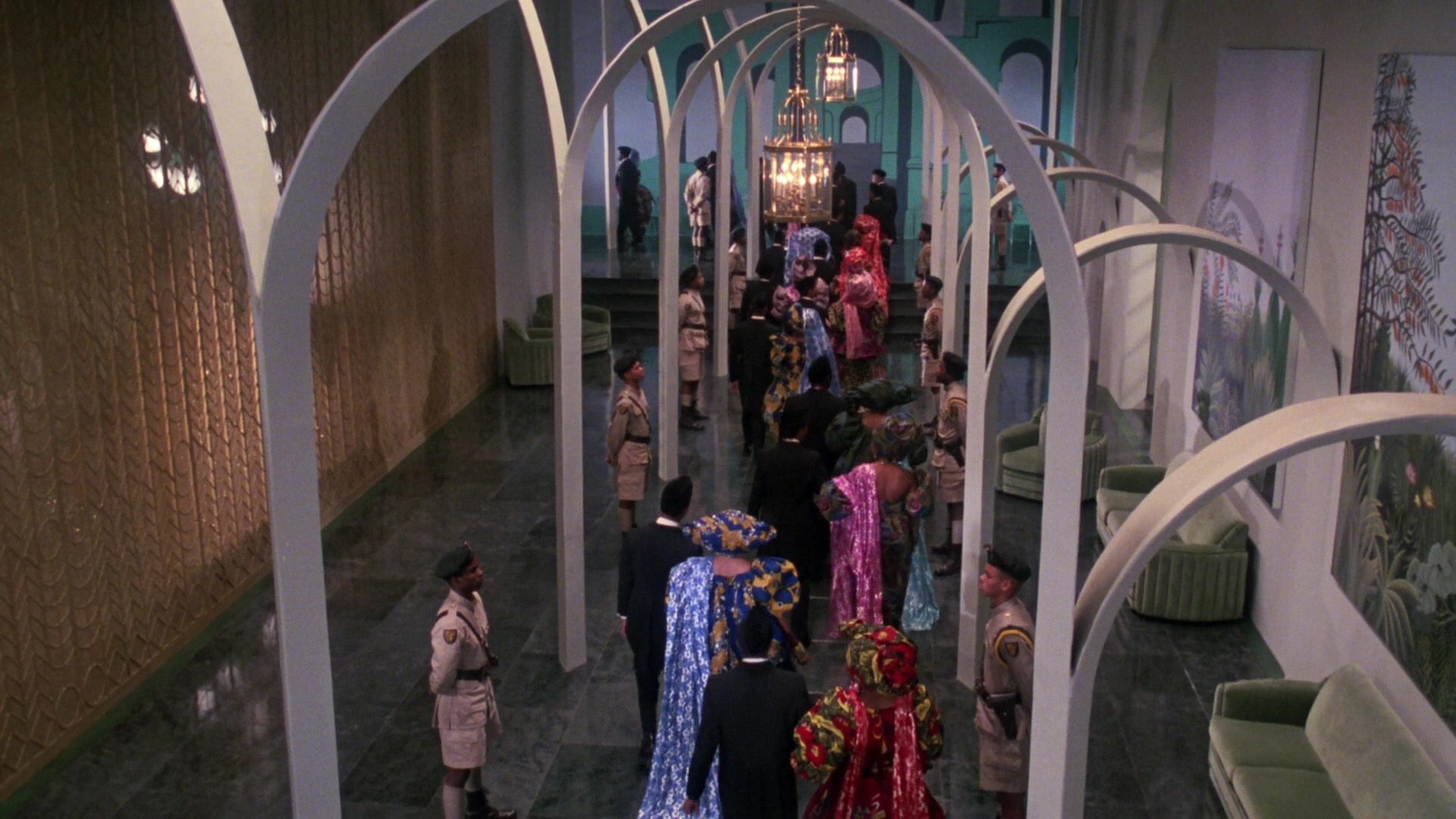 Coming to America (1988), wide, 1.78:1 — film still