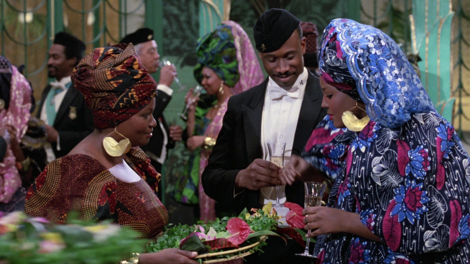 Coming to America (1988), wide, 1.78:1 — film still