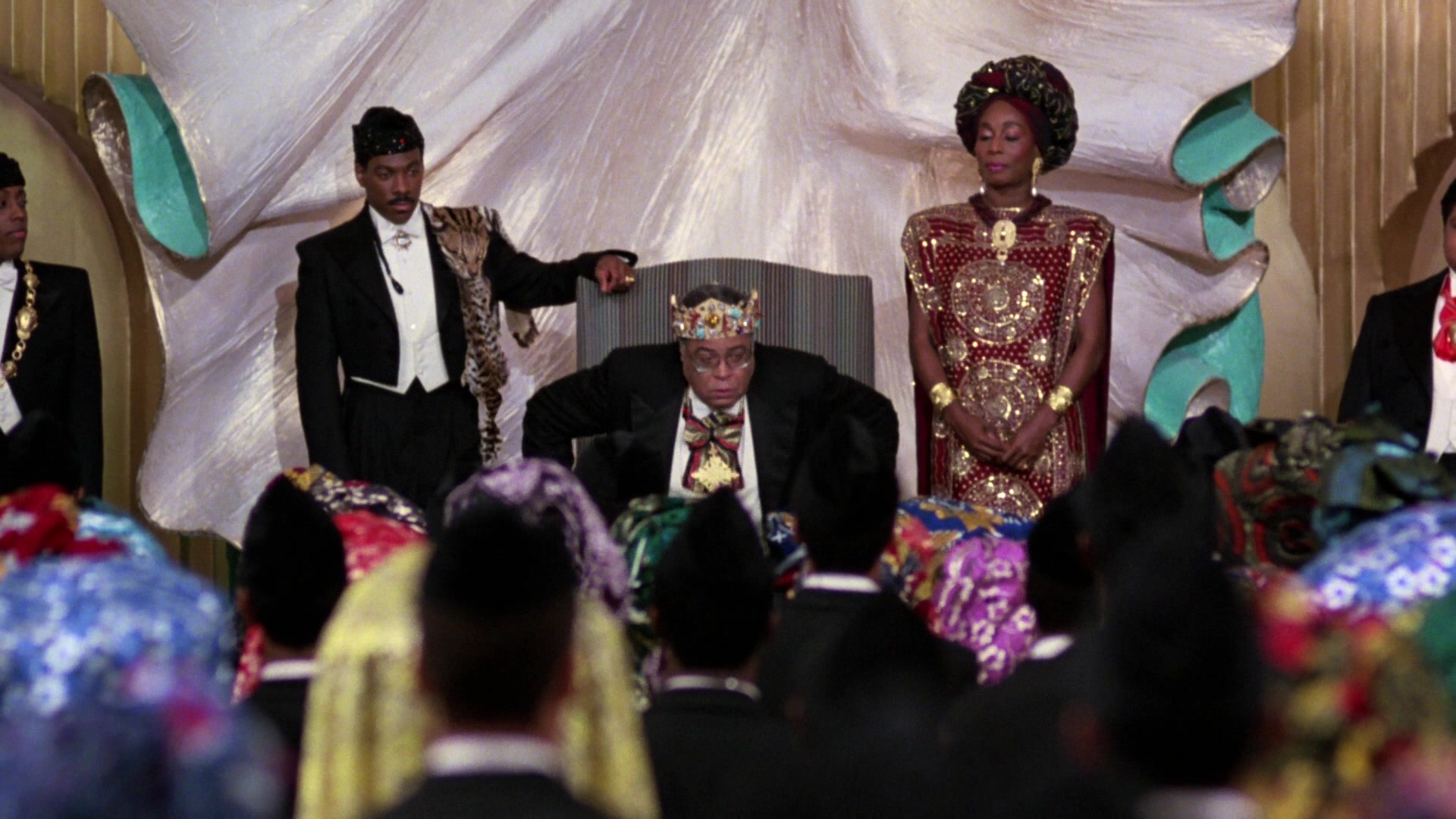 Coming to America (1988), wide, 1.78:1 — film still