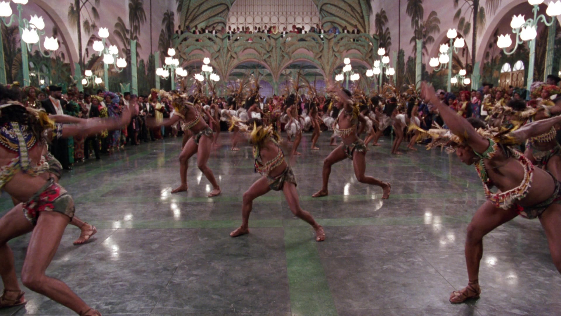 Coming to America (1988), wide, 1.78:1 — film still
