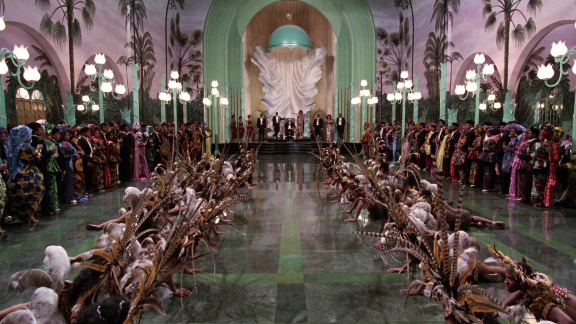 Coming to America (1988), wide, 1.78:1 — film still