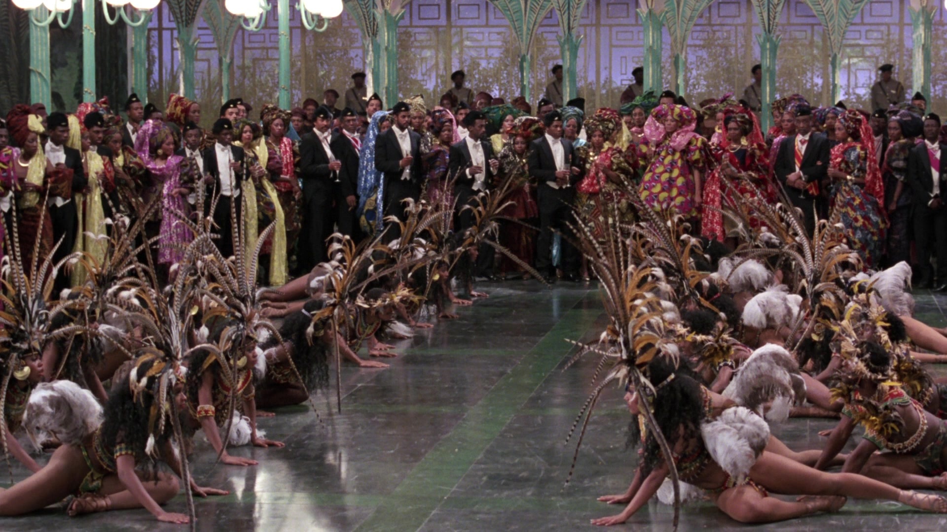 Coming to America (1988), wide, 1.78:1 — film still