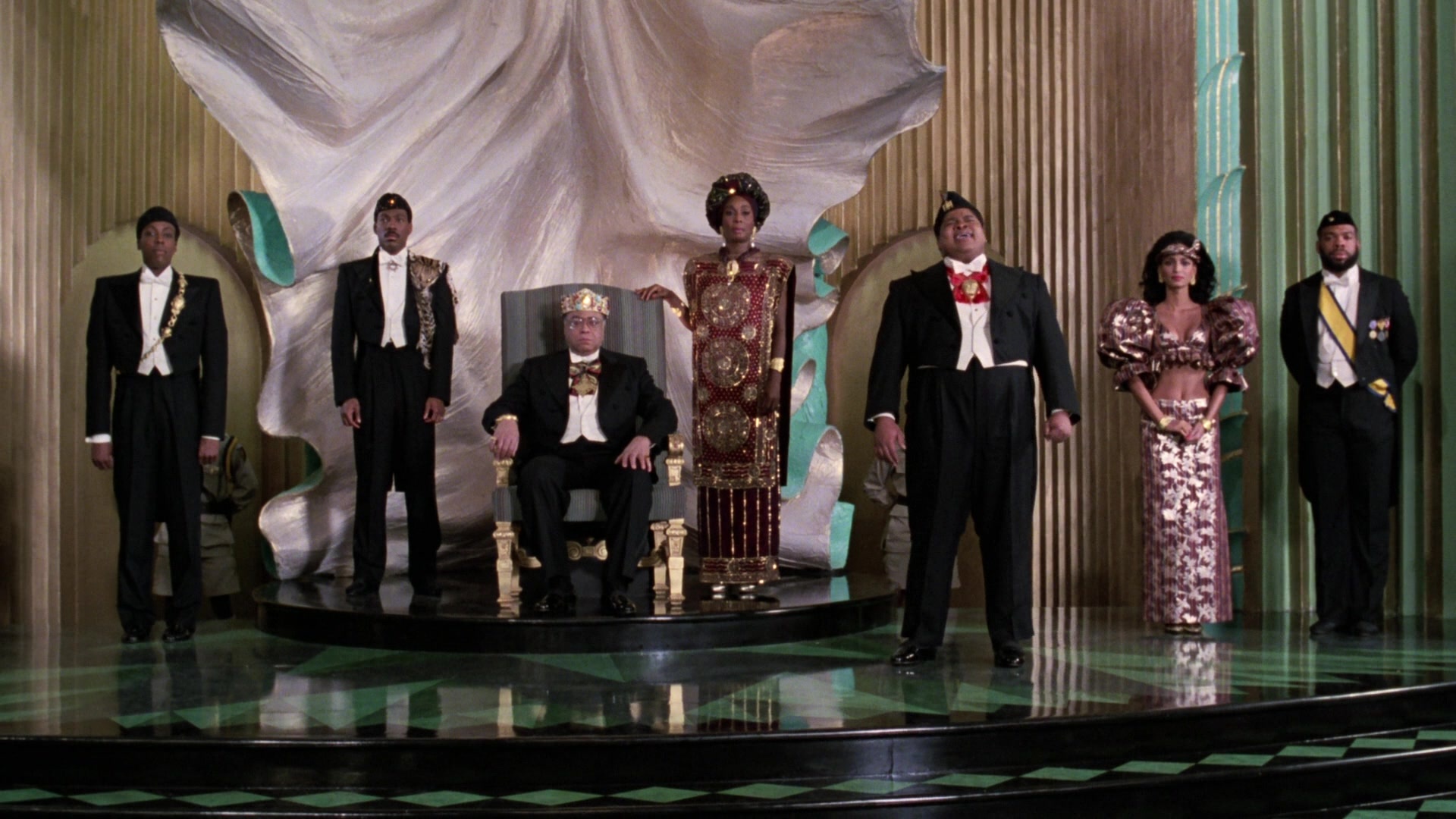 Coming to America (1988), wide, 1.78:1 — film still