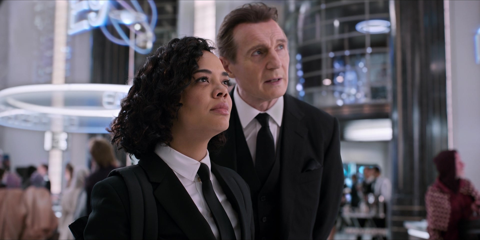 Men in Black International (2019), wide, 2.00:1 — film still