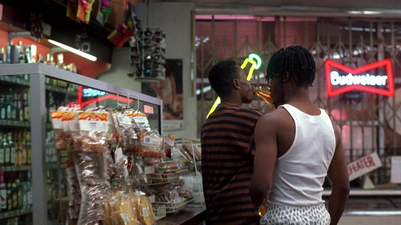 Menace II Society (1993), wide, 1.78:1 — film still
