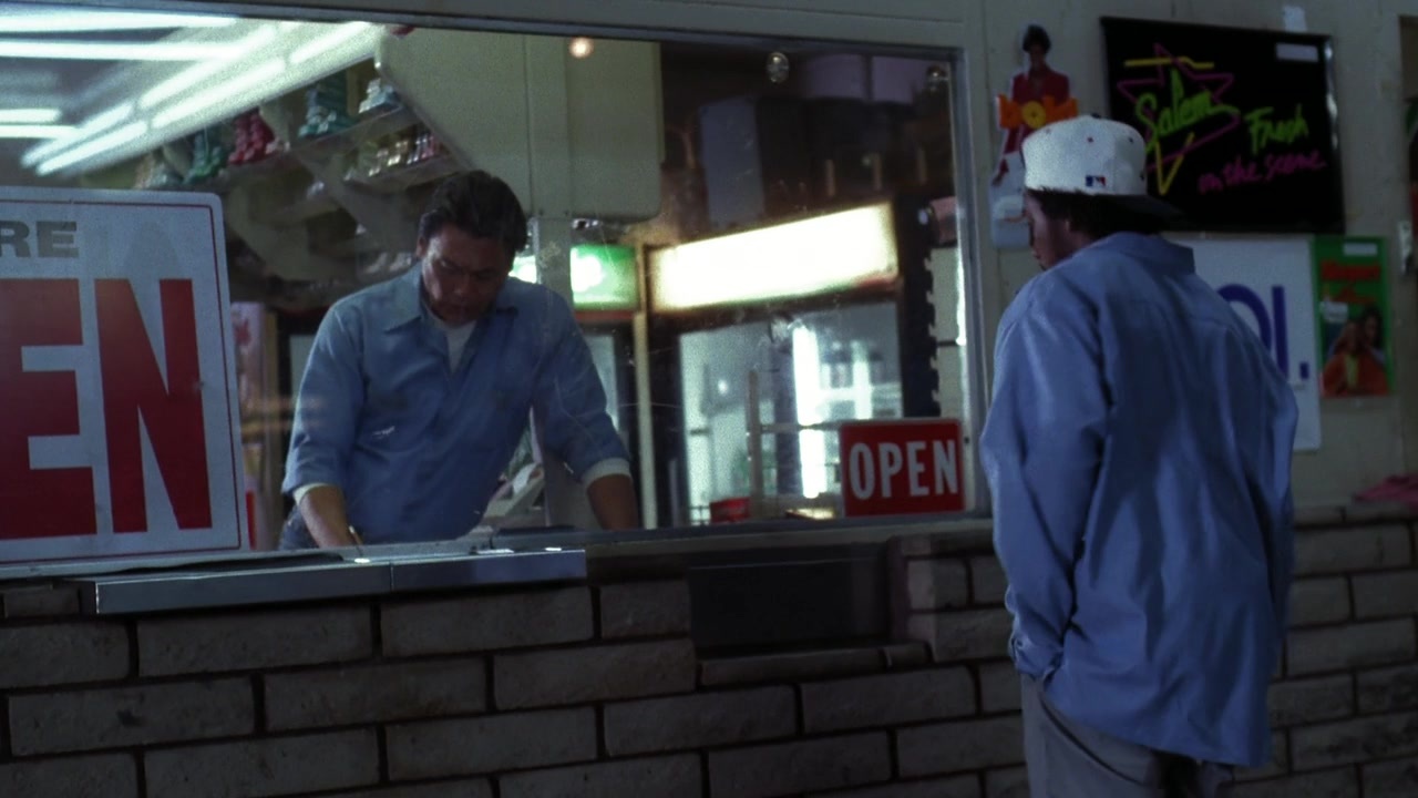 Menace II Society (1993), wide, 1.78:1 — film still