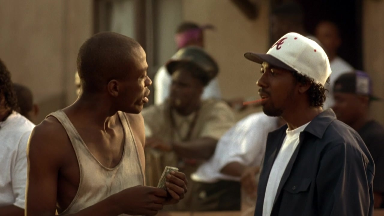 Menace II Society (1993), wide, 1.78:1 — film still