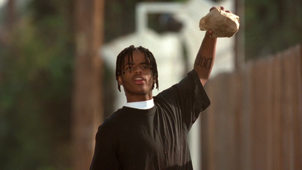 Menace II Society (1993), wide, 1.78:1 — film still