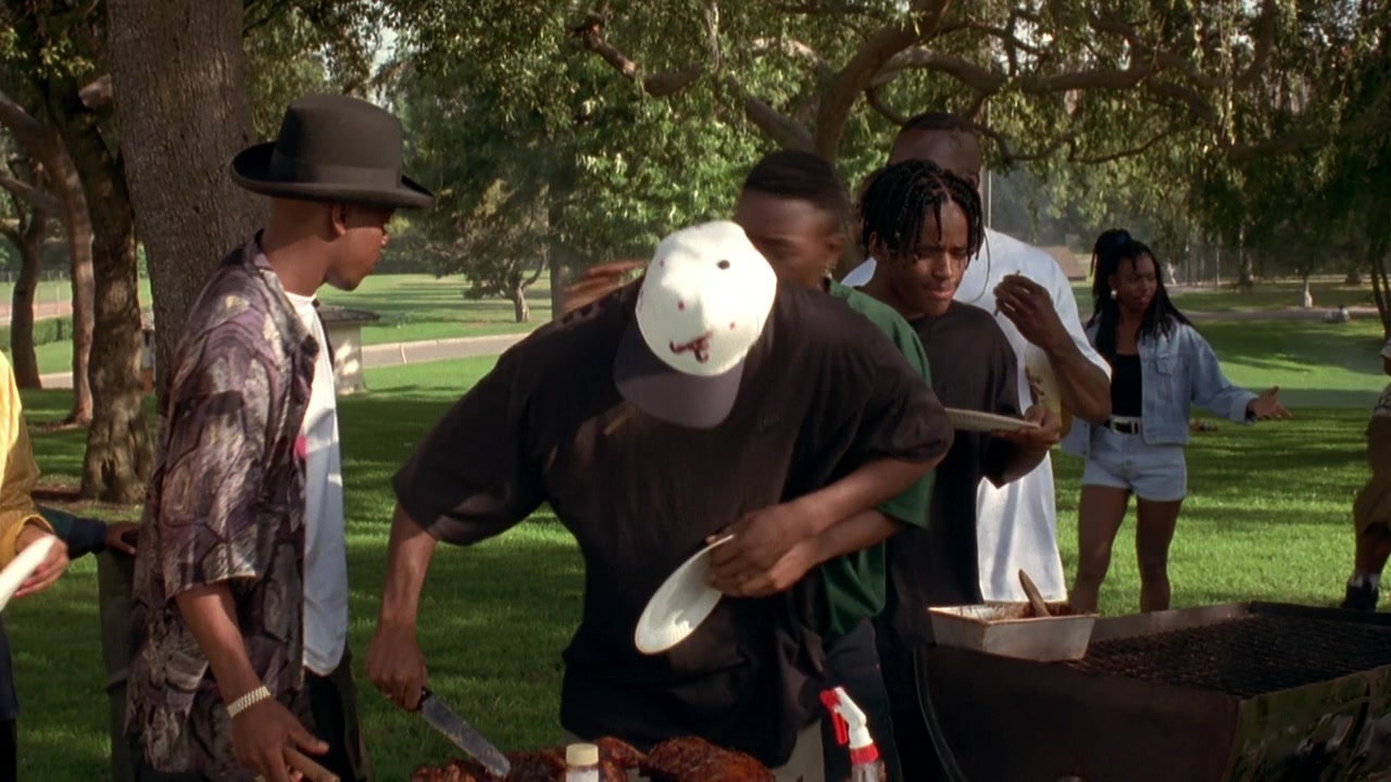 Menace II Society (1993), wide, 1.78:1 — film still