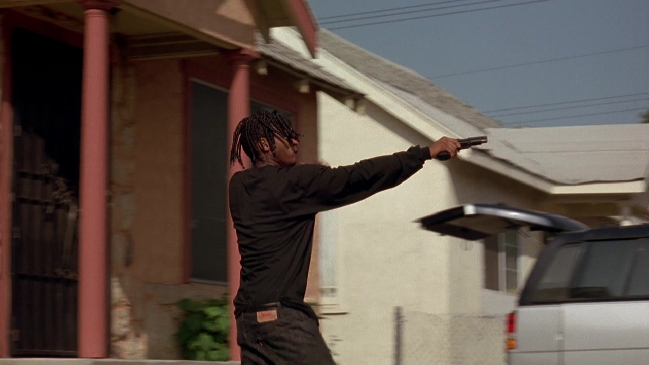 Menace II Society (1993), wide, 1.78:1 — film still