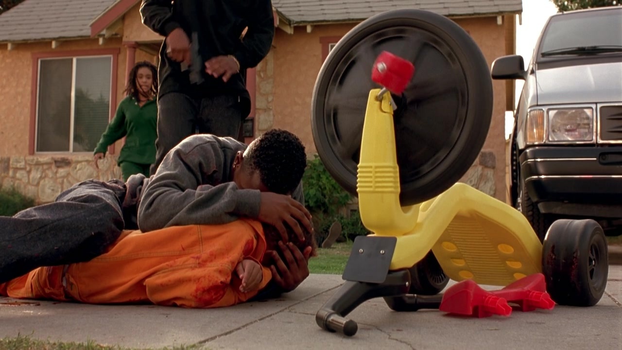 Menace II Society (1993), wide, 1.78:1 — film still