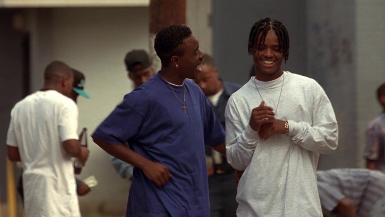 Menace II Society (1993), wide, 1.78:1 — film still