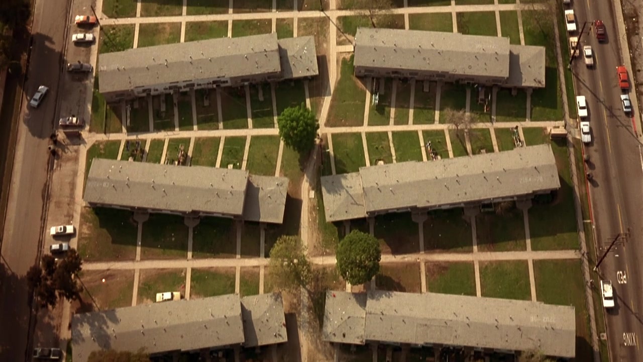 Menace II Society (1993), wide, 1.78:1 — film still