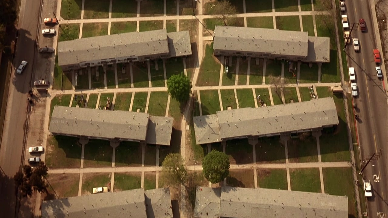 Menace II Society (1993), wide, 1.78:1 — film still