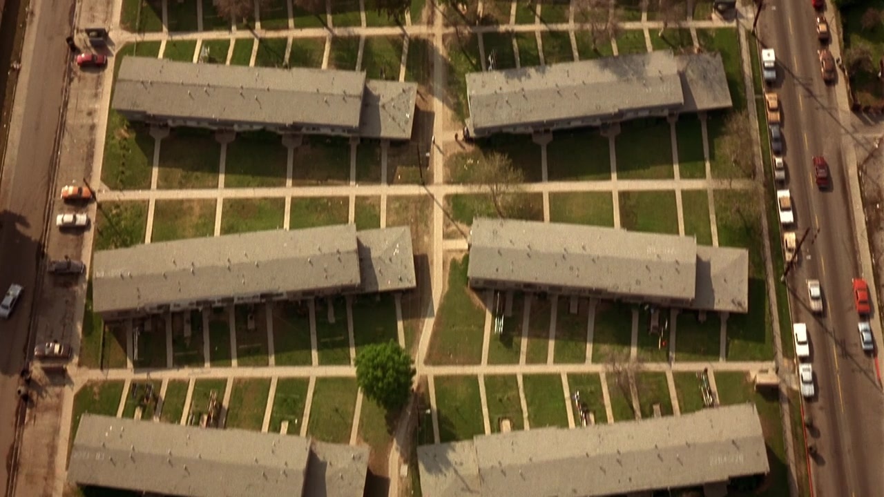 Menace II Society (1993), wide, 1.78:1 — film still