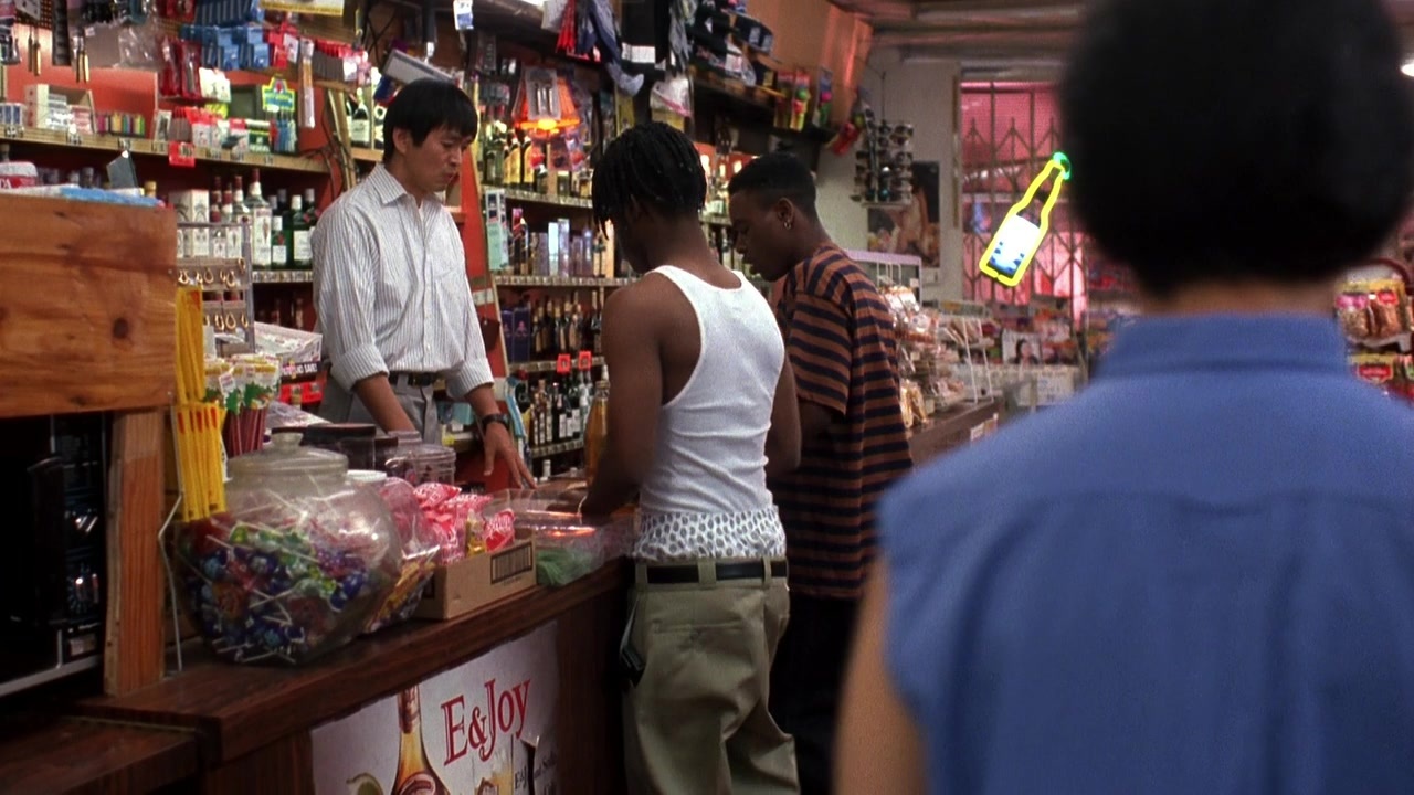 Menace II Society (1993), wide, 1.78:1 — film still