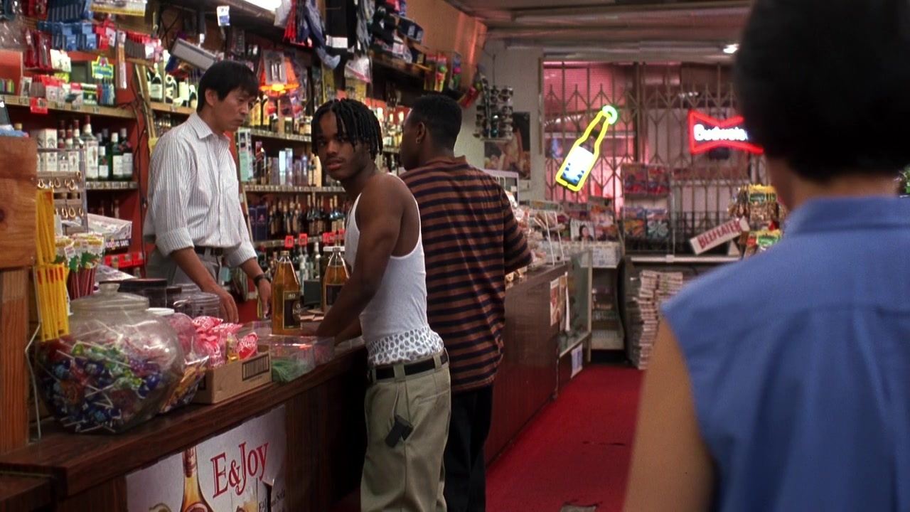 Menace II Society (1993), wide, 1.78:1 — film still