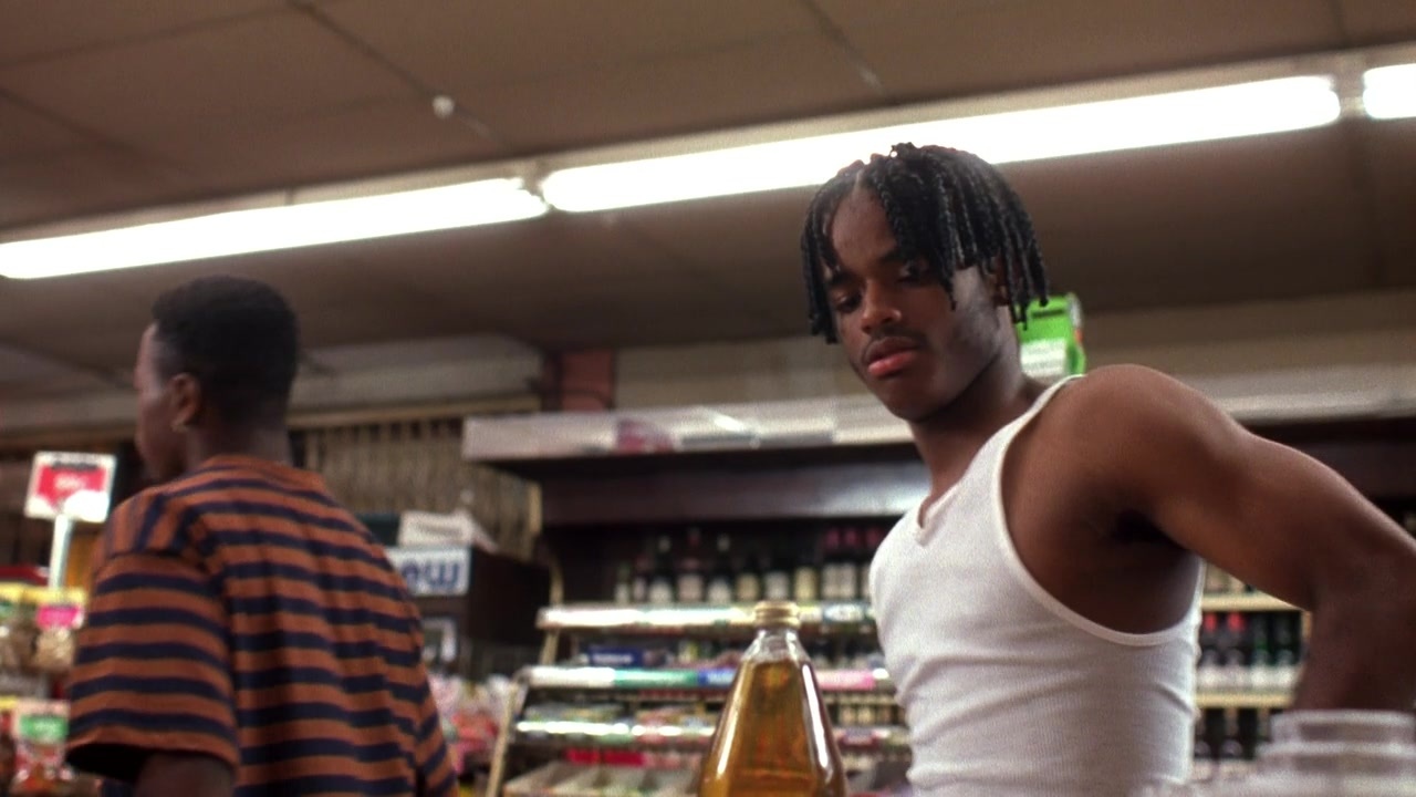 Menace II Society (1993), wide, 1.78:1 — film still