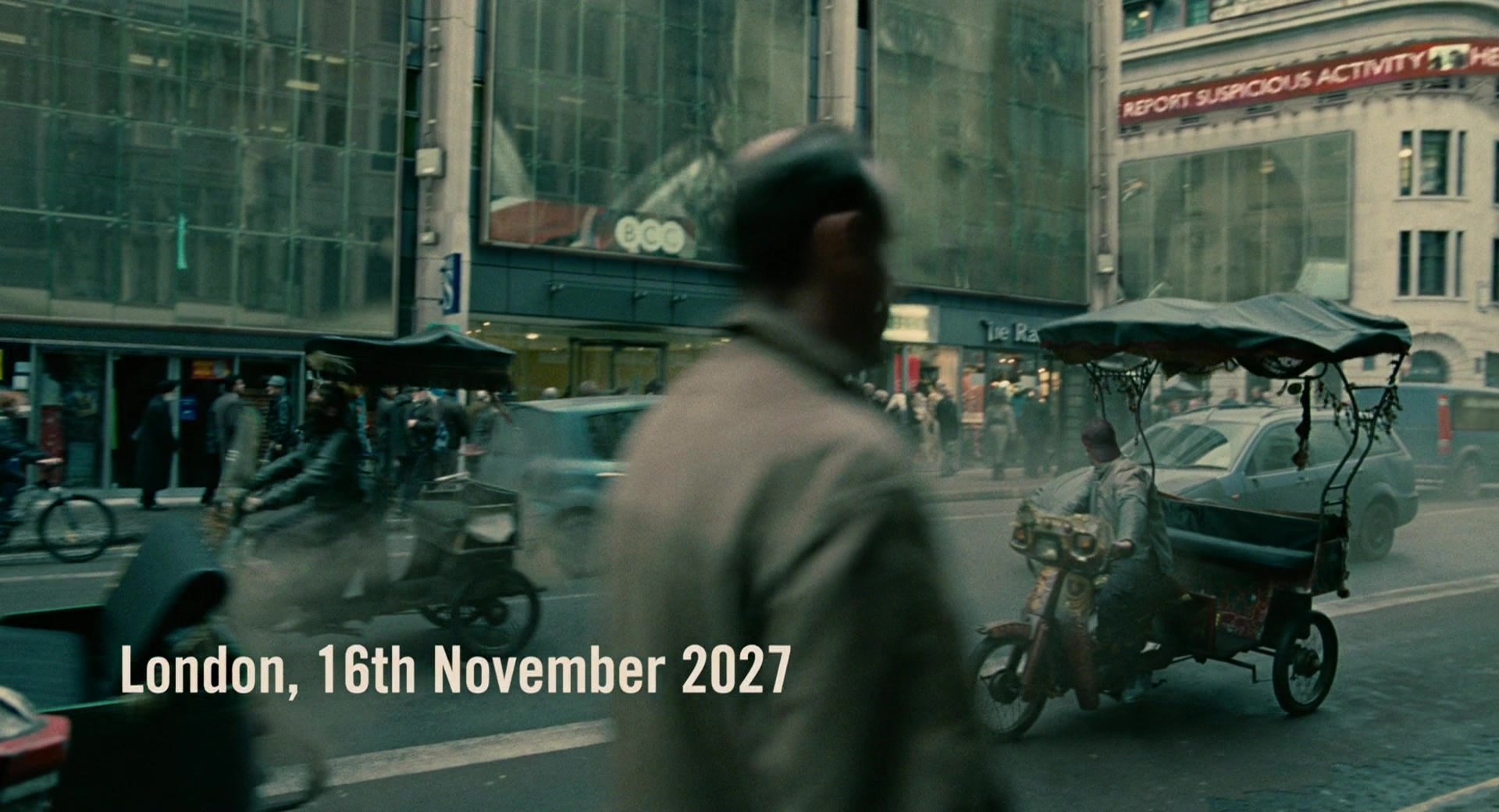 Children of Men (2006), wide, 1.85:1 — film still