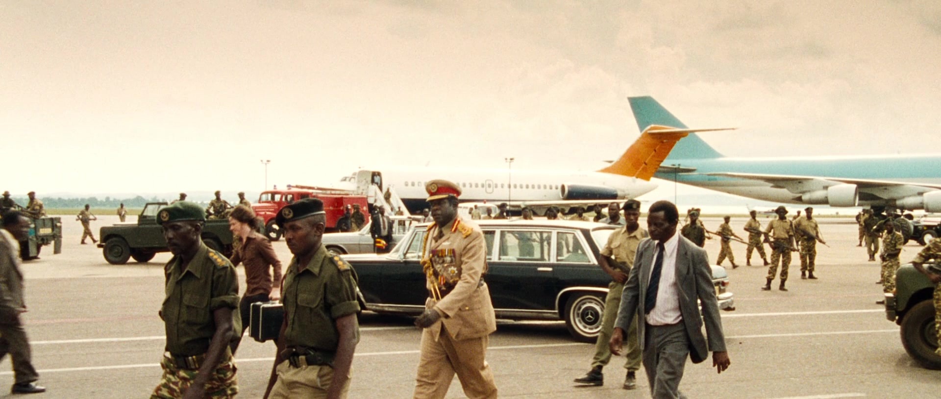 The Last King of Scotland (2006), wide, 2.36:1 — film still