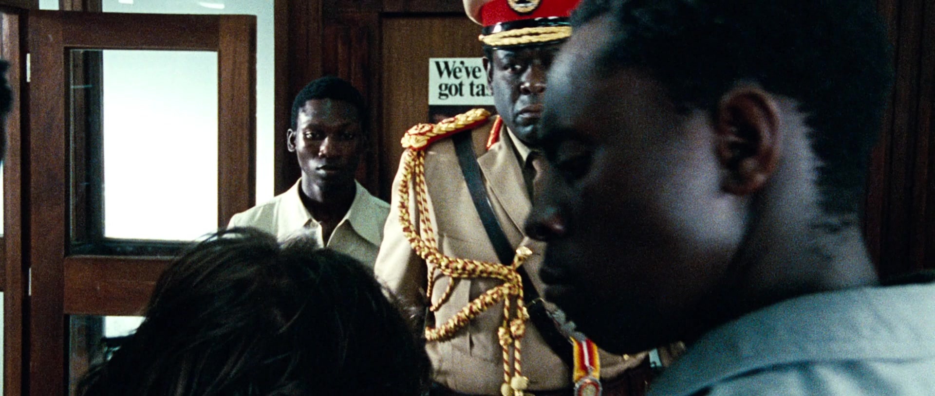 The Last King of Scotland (2006), close, 2.36:1 — film still