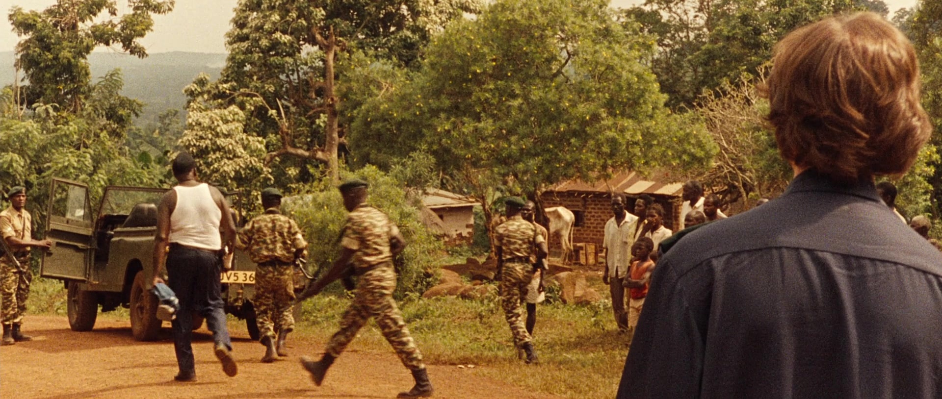 The Last King of Scotland (2006), wide, 2.36:1 — film still
