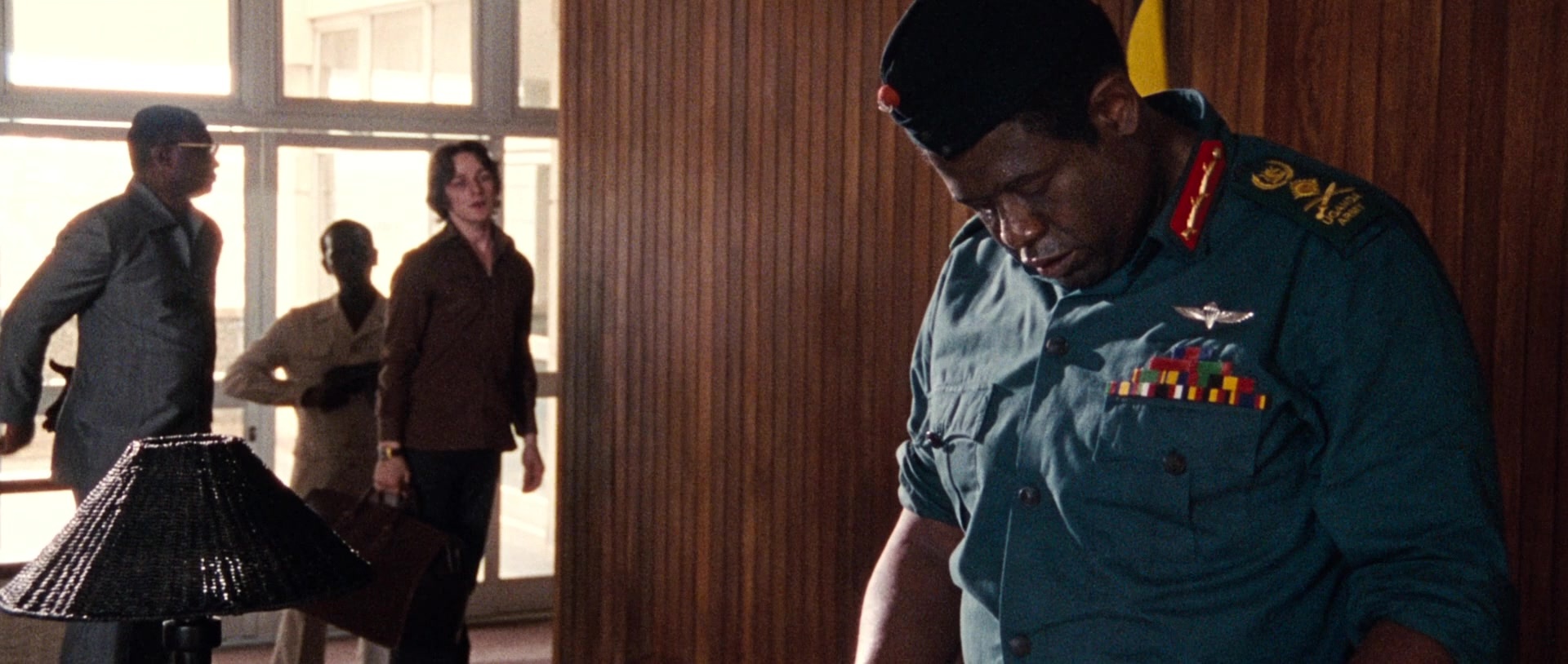 The Last King of Scotland (2006), wide, 2.36:1 — film still