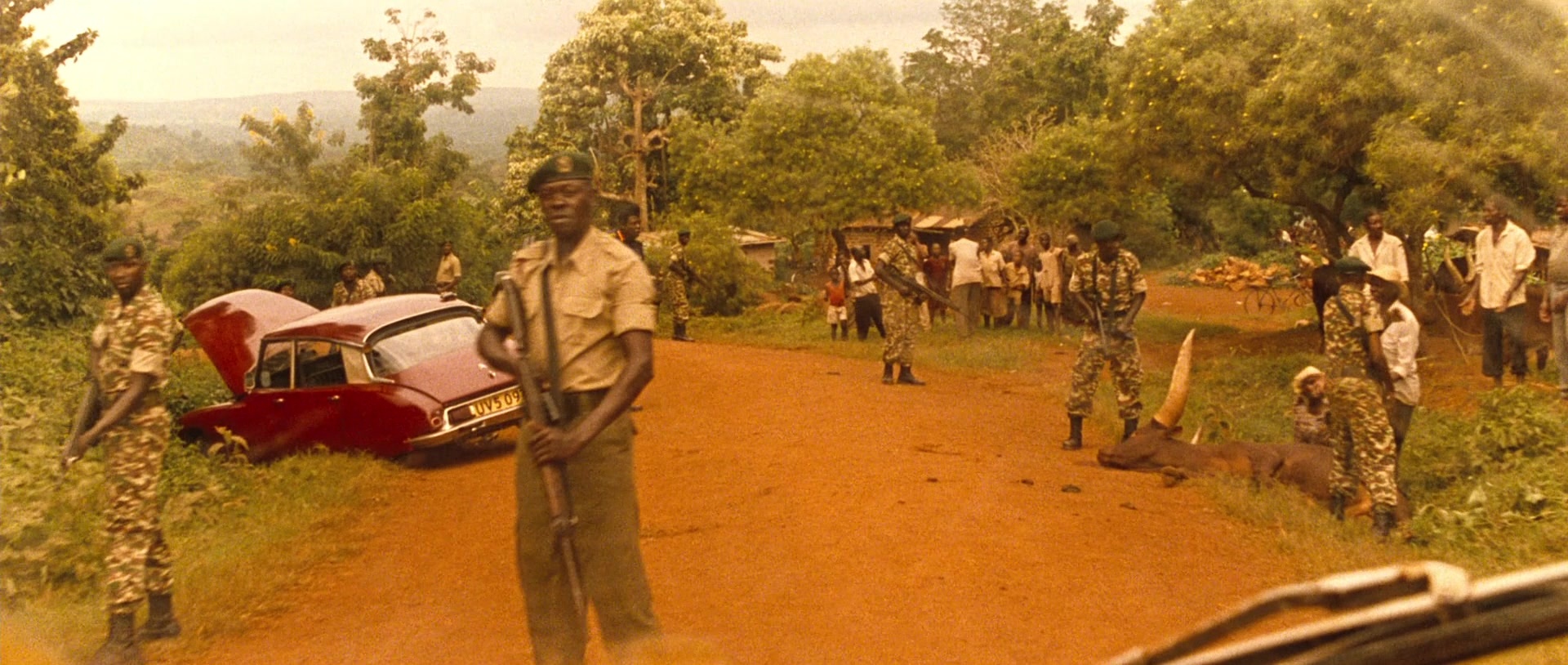 The Last King of Scotland (2006), wide, 2.36:1 — film still