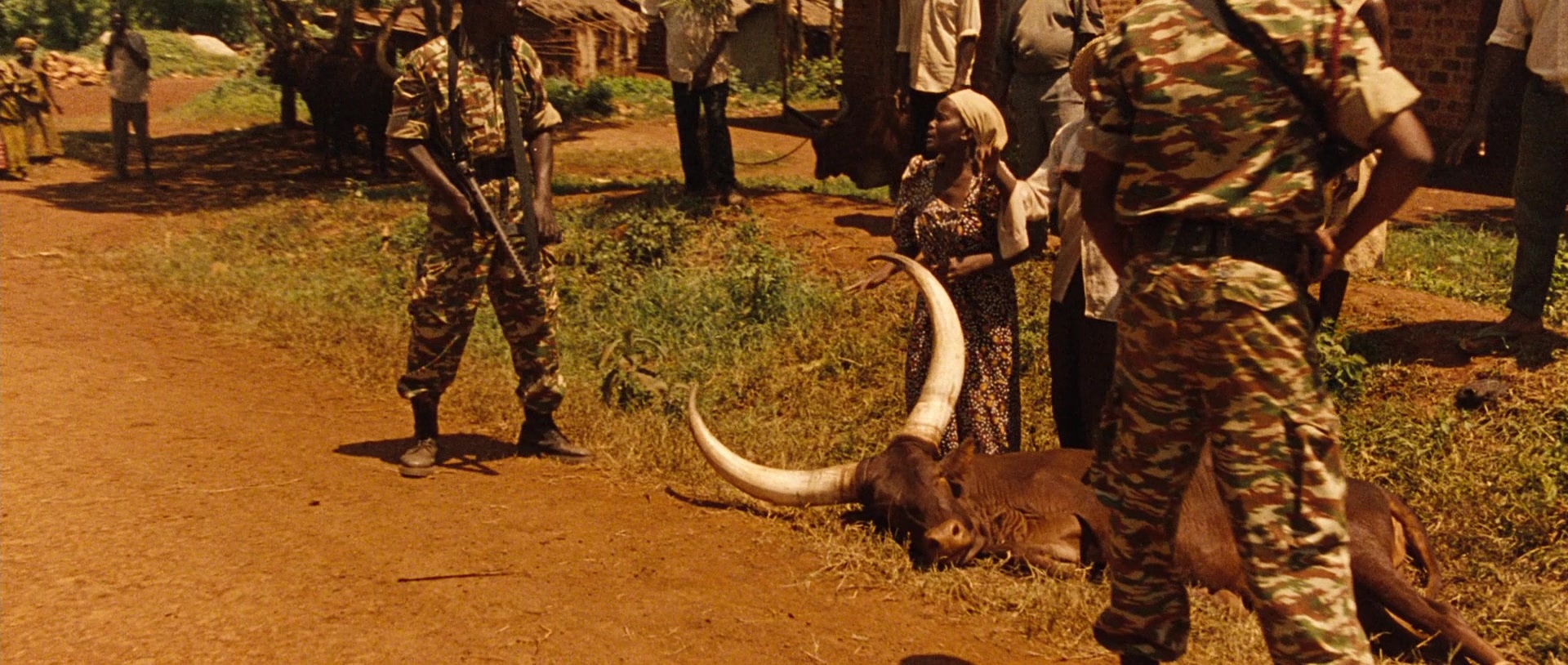 The Last King of Scotland (2006), wide, 2.36:1 — film still