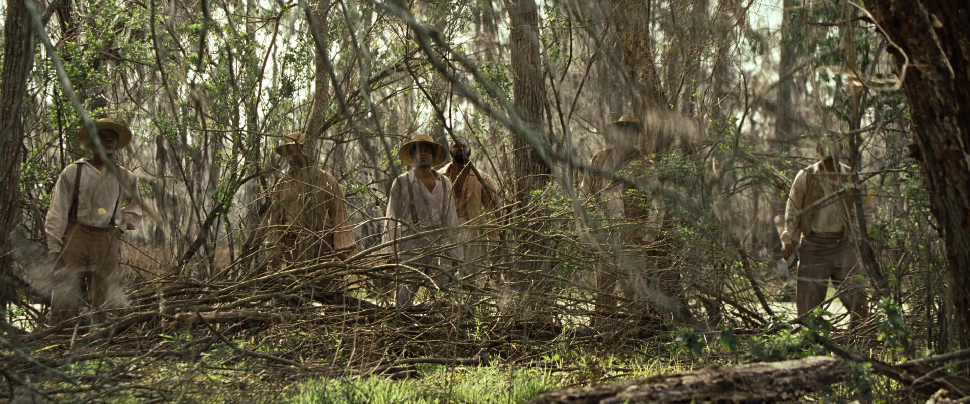 12 Years a Slave (2013), wide, 2.40:1 — film still