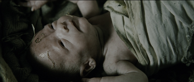 Wide shot frame from Perfume: The Story of a Murderer — face, person, human face