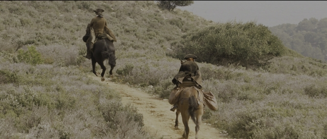 Wide shot frame from Perfume: The Story of a Murderer — horse, person