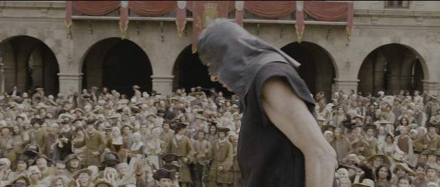 Wide shot frame from Perfume: The Story of a Murderer — standing, person, human face