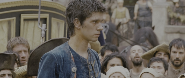 Wide shot frame from Perfume: The Story of a Murderer — standing, face, horse