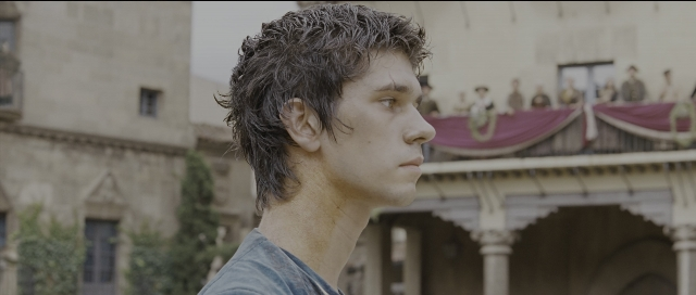Wide shot frame from Perfume: The Story of a Murderer — standing, face, hair